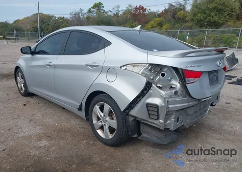 2013 Hyundai Elantra Gls из США, поврежденный, VIN 5NPDH4AE8DH385716